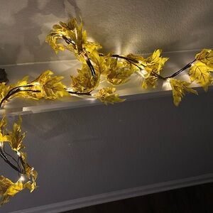 Yellow Leaf String Lights